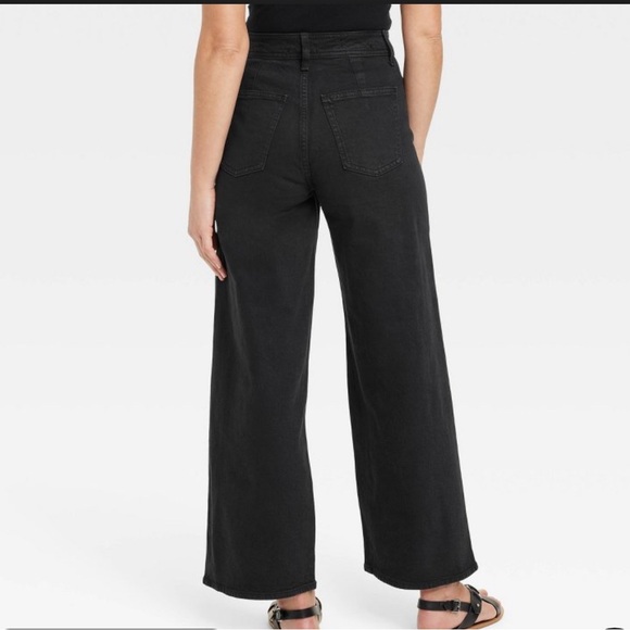 UNIVERSAL THREAD BLACK DENIM JEANS - Picture 2 of 2